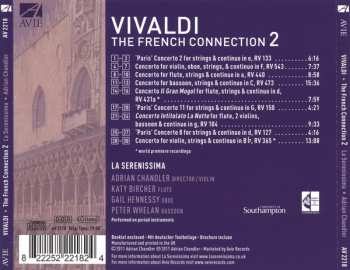 CD Antonio Vivaldi: The French Connection 2: Concertos For Flute, Oboe, Violin, Bassoon & Strings