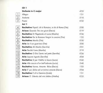 3CD/Doos Antonio Vivaldi: Tito Manlio