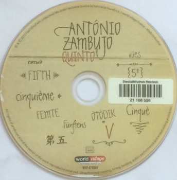 CD António Zambujo: Quinto
