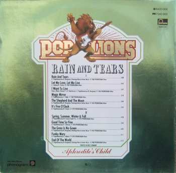 LP Aphrodite's Child: Rain And Tears