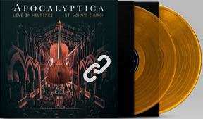 2LP Apocalyptica: Live In Helsinki St. John's Church (limited Edition) (transparent Orange Vinyl)