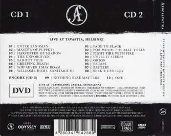 2CD/DVD Apocalyptica: 'Plays Metallica By Four Cellos' A Live Performance