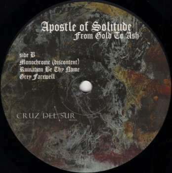 LP Apostle Of Solitude: From Gold To Ash