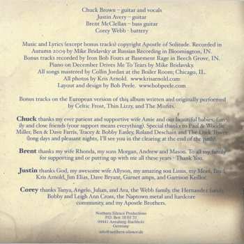 CD Apostle Of Solitude: Last Sunrise