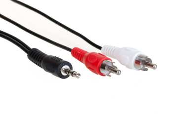 Audiotechnika AQ CA42012 3,5 Mm Jack - 2x RCA 1,2m