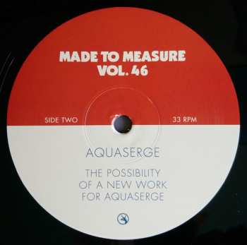 LP Aquaserge: The Possibility Of A New Work For Aquaserge