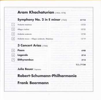 CD Aram Khatchaturian: Symphony No. 2 ∙ 3 Concert Arias