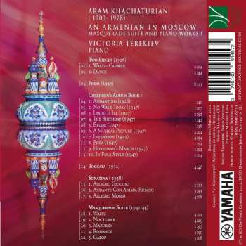 CD Aram Khatchaturian: An Armenian In Moscow (Masquerade Suite And Piano Works I)