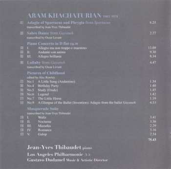 CD Los Angeles Philharmonic Orchestra: Khachaturian