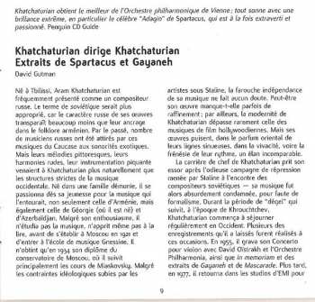 CD Wiener Philharmoniker: Spartacus · Gayaneh