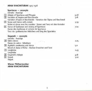CD Wiener Philharmoniker: Spartacus · Gayaneh