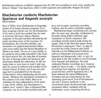 CD Wiener Philharmoniker: Spartacus · Gayaneh