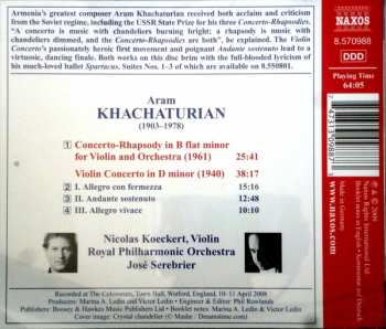 CD The Royal Philharmonic Orchestra: Violin Concerto / Concerto-Rhapsody