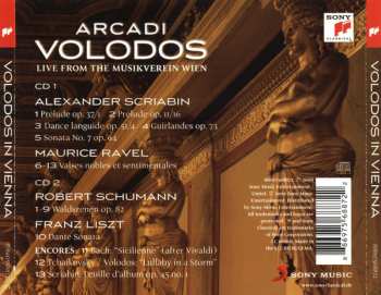2CD Arcadi Volodos: Volodos In Vienna