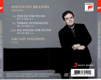 CD Johannes Brahms: Volodos Plays Brahms