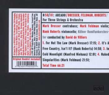 CD WDR Rundfunkorchester Köln: For Three Strings & Orchestra