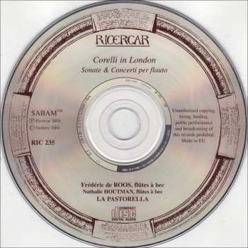 CD Arcangelo Corelli: Corelli In London