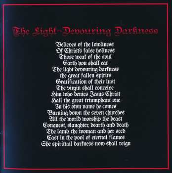 CD Archgoat: The Light-Devouring Darkness DIGI