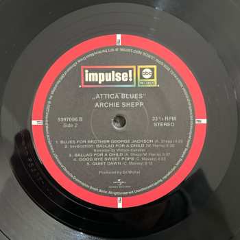 LP Archie Shepp: Attica Blues LTD