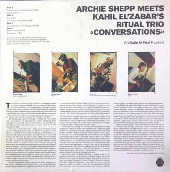 2LP Archie Shepp: Conversations