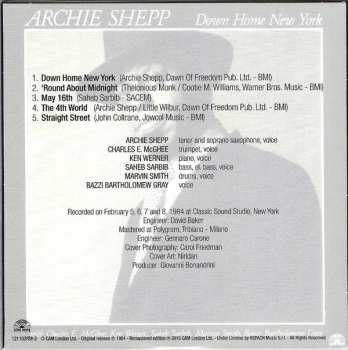 4CD/Doos Archie Shepp: The Complete Remastered Recordings On Black Saint & Soul Note