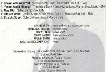 4CD/Doos Archie Shepp: The Complete Remastered Recordings On Black Saint & Soul Note