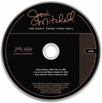 5CD/Doos Joni Mitchell: Archives Volume 1: The Early Years 1963-1967 