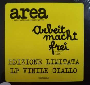 LP Area: Arbeit Macht Frei (Il Lavoro Rende Liberi) CLR