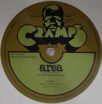 LP Area: Caution Radiation Area CLR | LTD | NUM