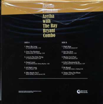 LP Aretha Franklin: Aretha With The Ray Bryant Combo CLR