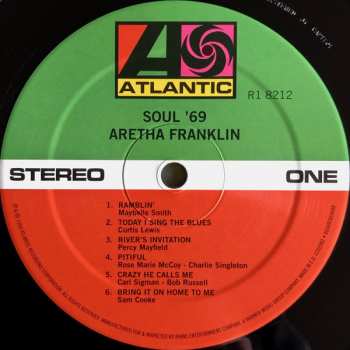 6LP/Doos Aretha Franklin: Atlantic Records 1960s Collection