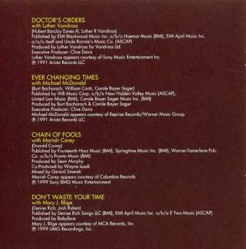 CD Aretha Franklin: Jewels In The Crown: All-Star Duets With The Queen