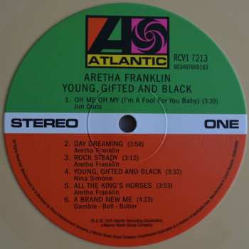 LP Aretha Franklin: Young, Gifted And Black LTD | CLR