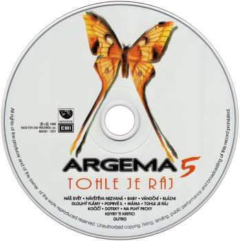 CD Argema: Tohle Je Ráj