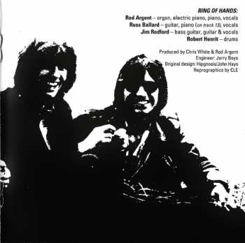2CD Argent: Argent / Ring Of Hands