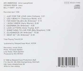 CD Ari Ambrose Trio: Introducing Ari Ambrose