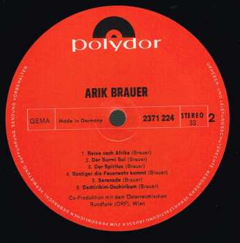 LP Arik Brauer: Arik Brauer