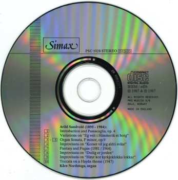 CD Kåre Nordstoga: Organ Music