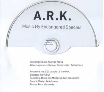 CD A.R.K.: Music by Endangered Species