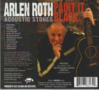 CD Arlen Roth: Paint it Black - Acoustic Stones