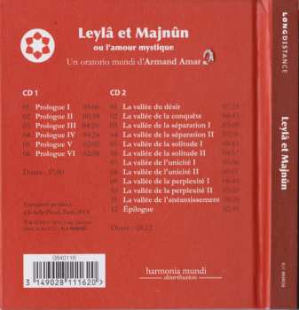 2CD Armand Amar: Leyla Et Majnûn