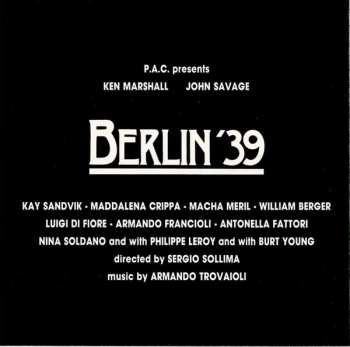 CD Armando Trovaioli: Berlin '39 (Original Soundtrack Music)