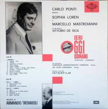 LP Armando Trovaioli: Ieri Oggi Domani  (Colonna Sonora Originale Del Film)