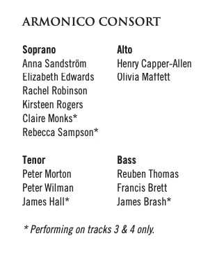 CD Armonico Consort: Naked Byrd Two