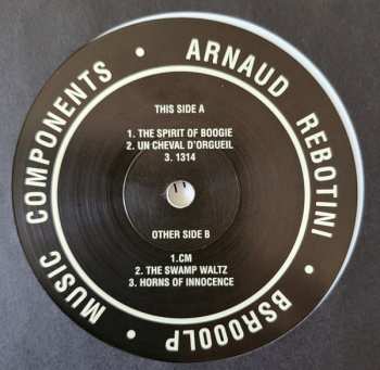 2LP Arnaud Rebotini: Music Components CLR