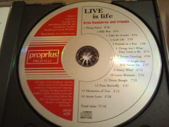 CD Jan Lundgren: Live is life