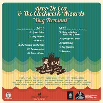 LP Arno De Cea & The Clockwork Wizards: Bug Terminal
