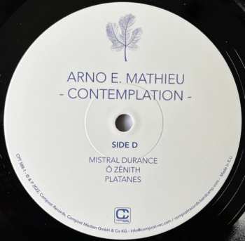 2LP Arno E. Mathieu: Contemplation