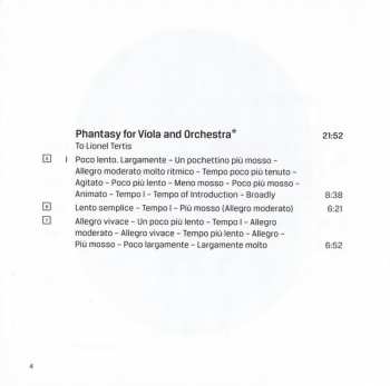 CD Andrew Davis: Phantasy / Four Orchestral Pieces / Overture, Elegy And Rondo