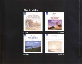 CD Arnold Bax: Piano Quintet In G Minor, Piano Quintet In D Minor